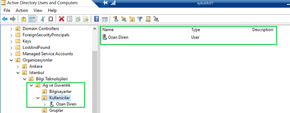 Active Directory’de PowerShell Kullanımı – Active Directory – Cyber ...
