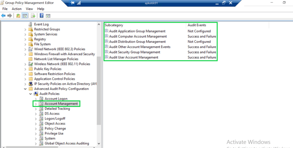 Active Directory Audit Policy Açma ve Düzenleme – Active Directory ...