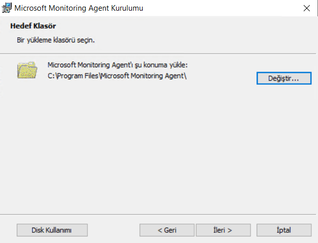Microsott Monitoring Адепт kurulumu
Hedef КЖбг
Аре Кв•ипа
С: Apt\